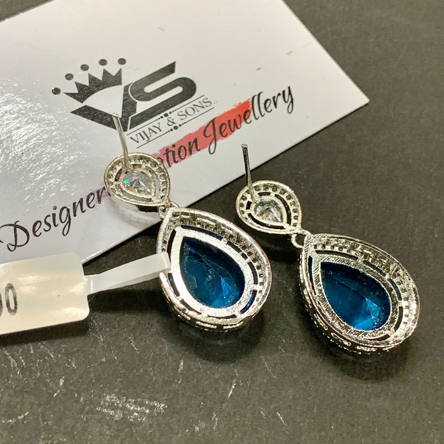 American Diamond Earrings 678750 - Vijay & Sons