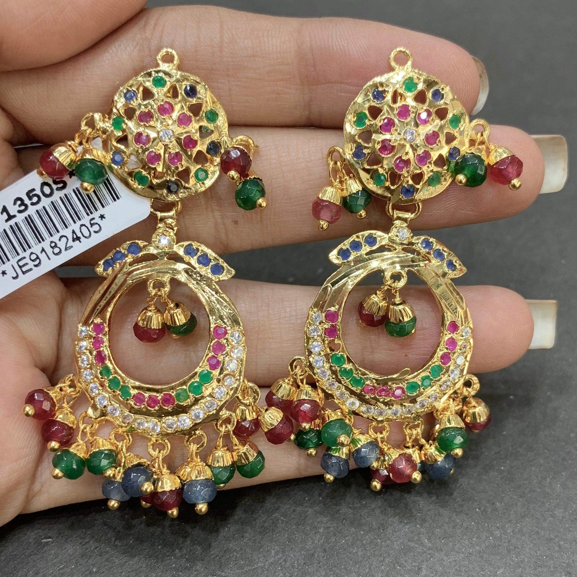 Jadau Earrings 5858886 - Vijay & Sons