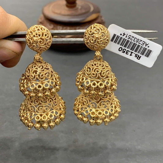 Antique Earrings 46432 - Vijay & Sons