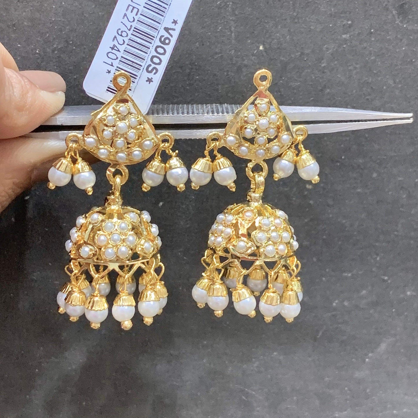 Jadau Jhumka For Women 554333 - Vijay & Sons
