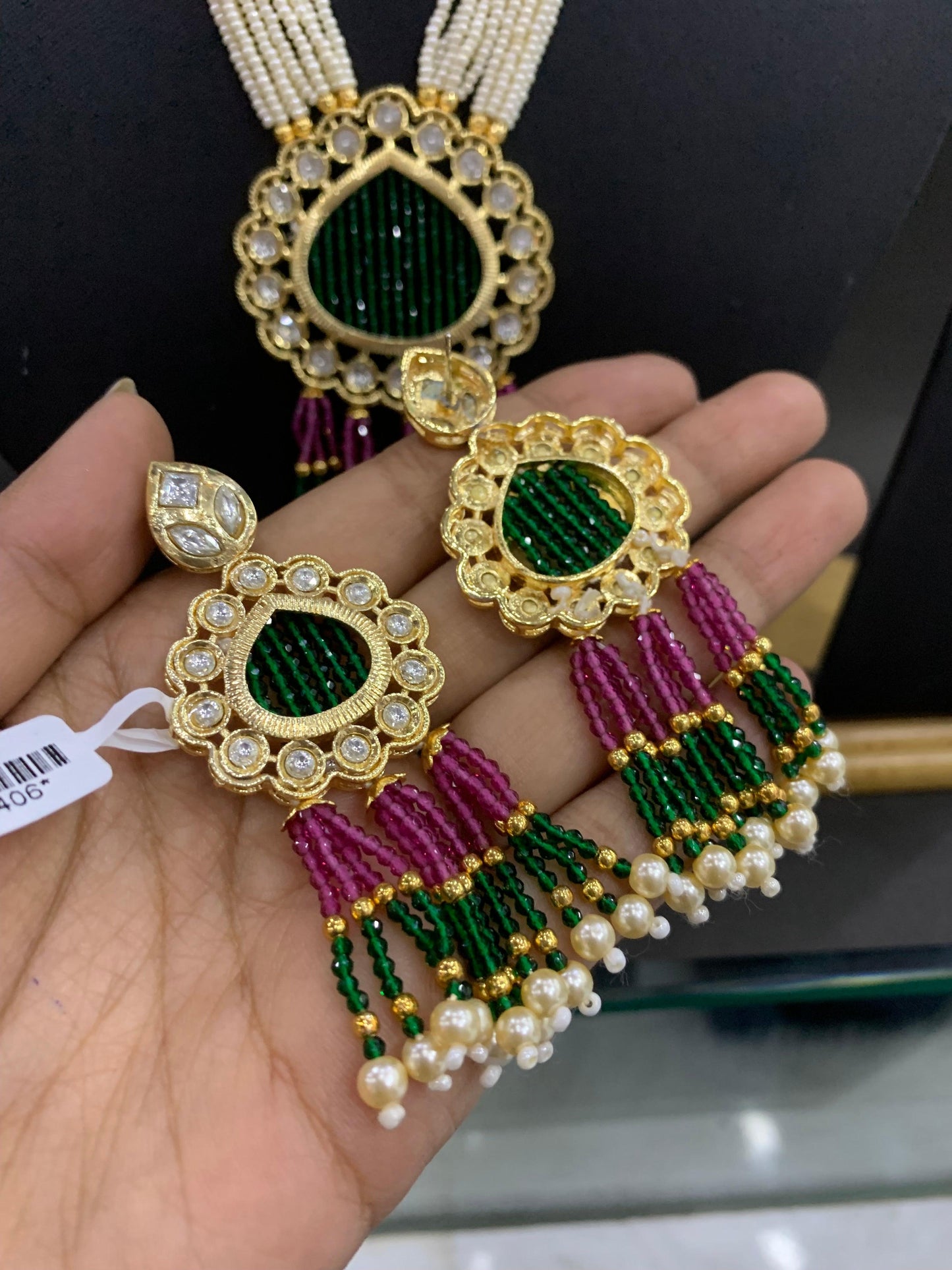 Kundan Necklace Sets 5687548 - Vijay & Sons
