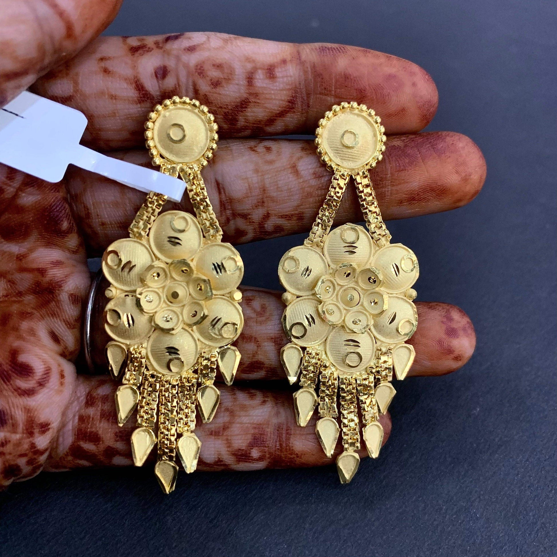 Antique Earrings 45444 - Vijay & Sons