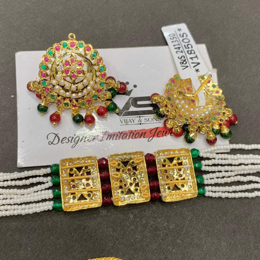 Jadau Necklace sets 577555 - Vijay & Sons