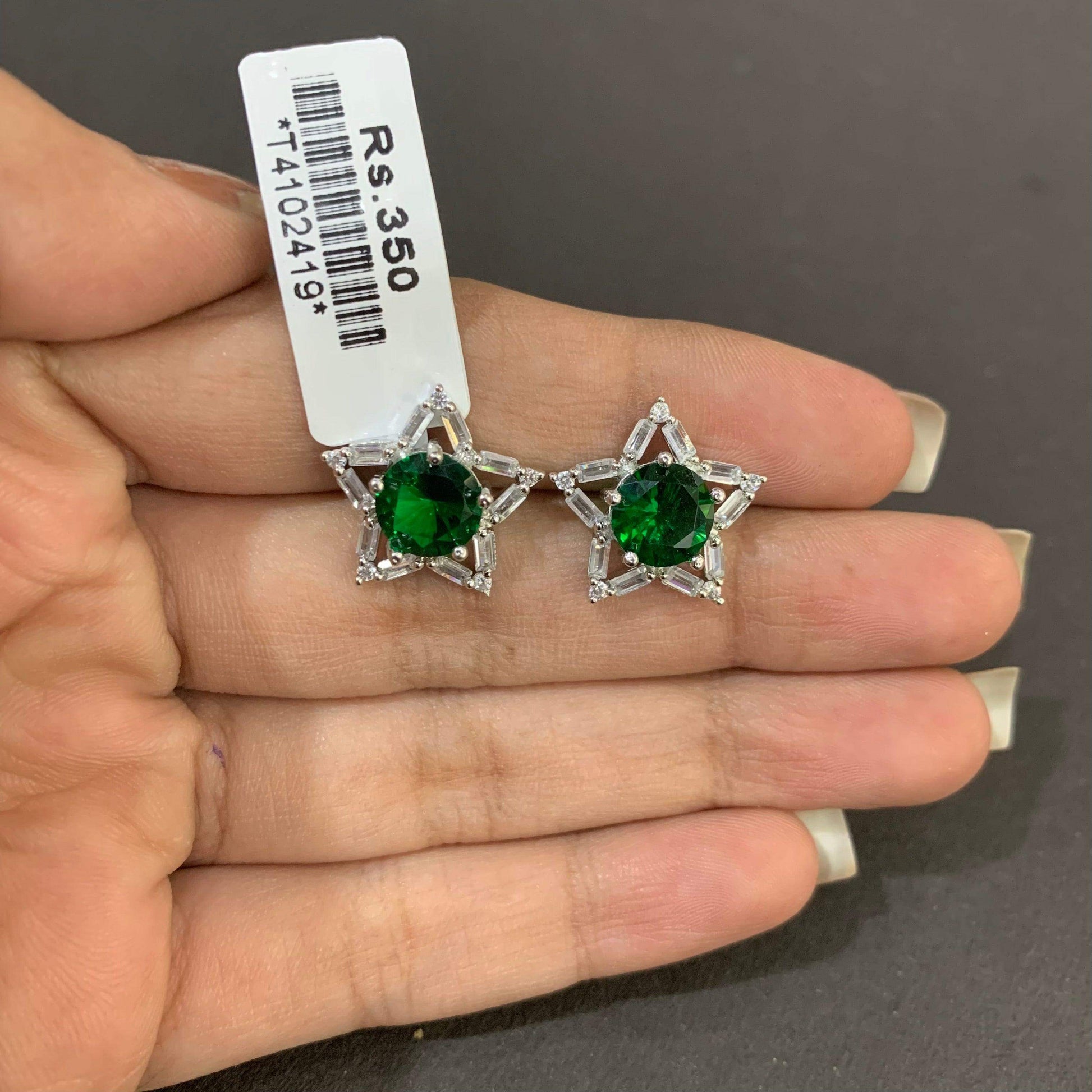 Zircon Earring 46422124 - Vijay & Sons
