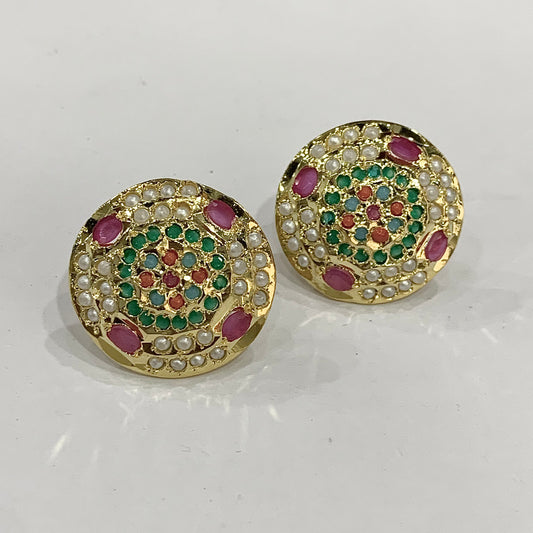 jadau studs 356677 - Vijay & Sons
