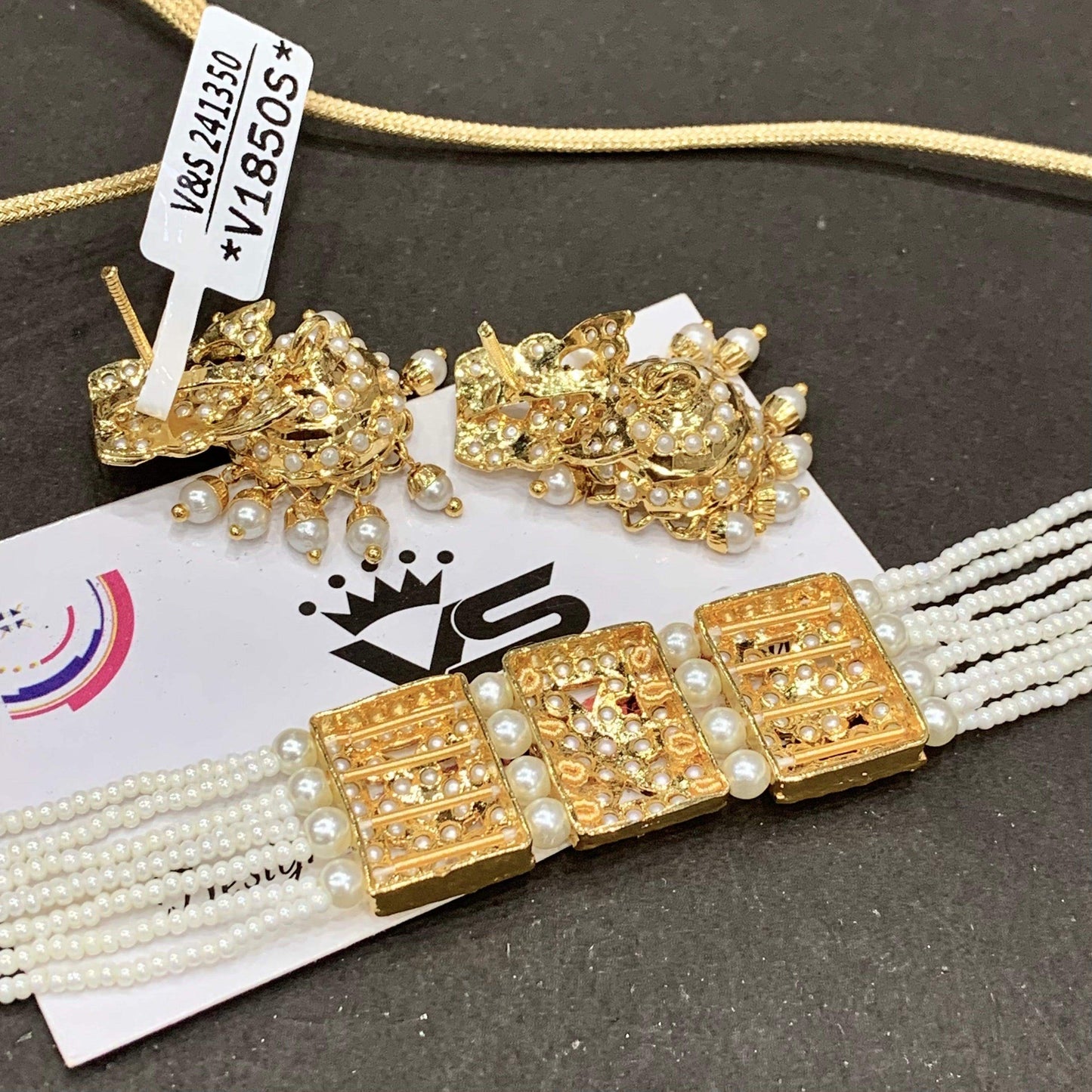 jadau choker 98856656 - Vijay & Sons