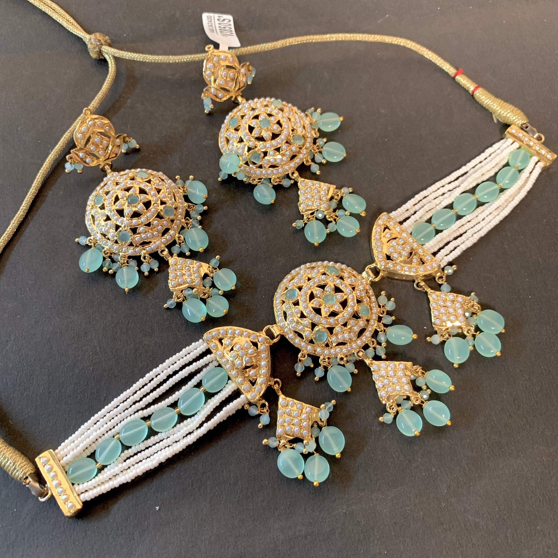 Jadau Necklace sets 356456 - Vijay & Sons