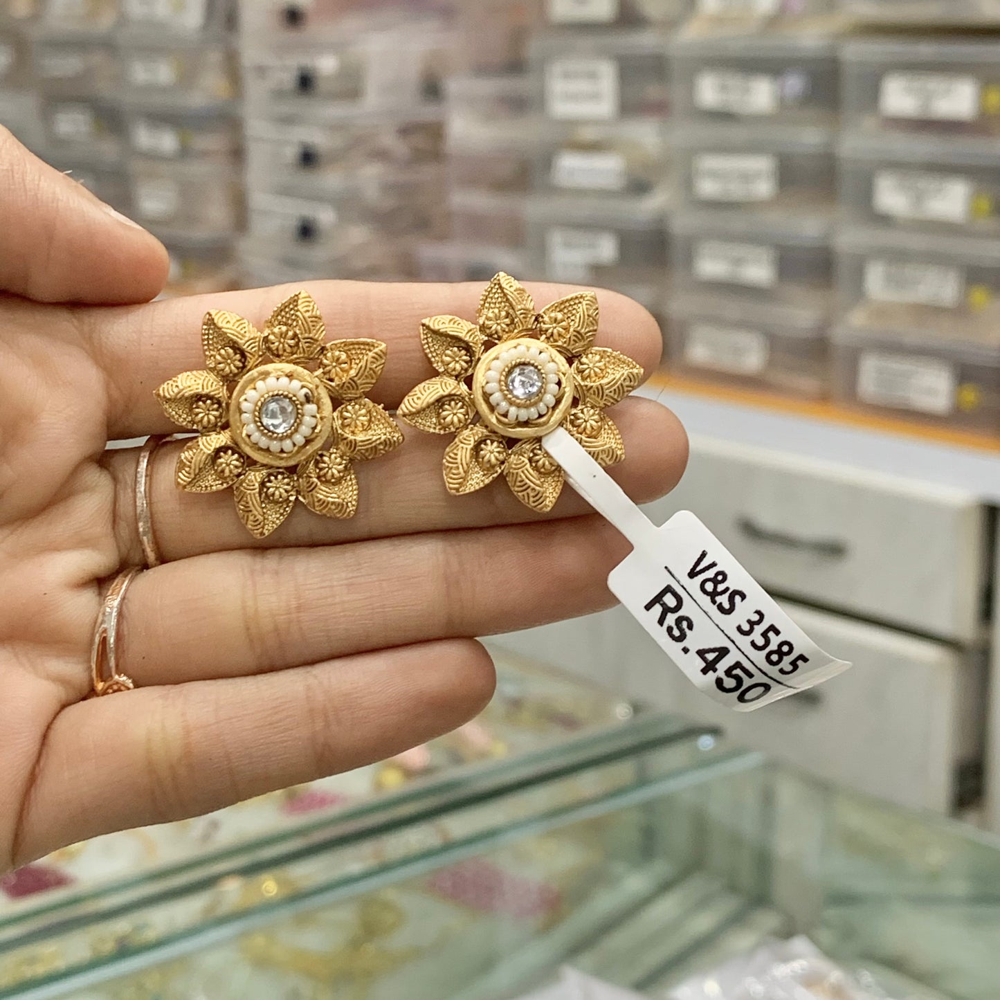 Antique Earrings 5841