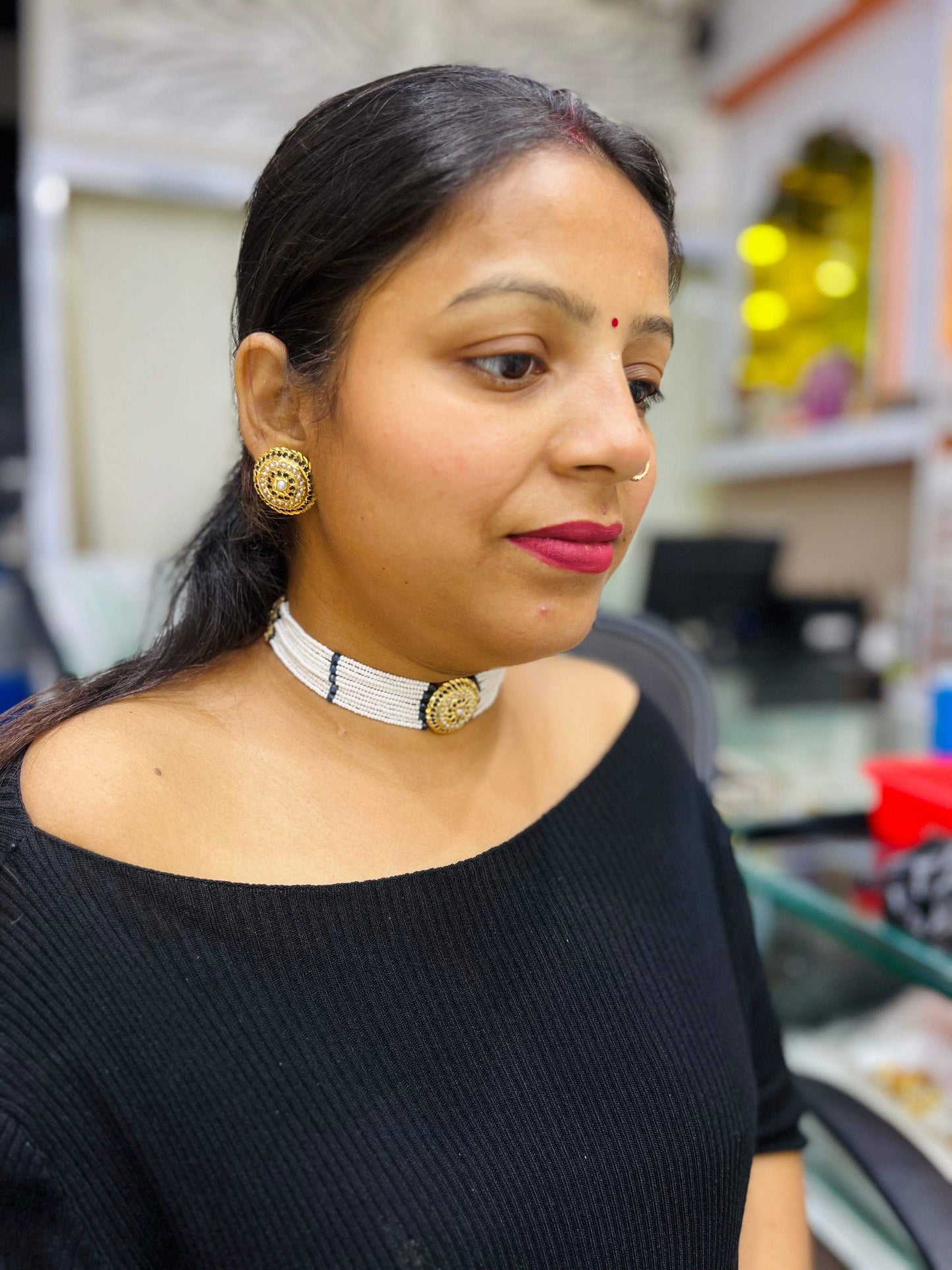 Jadau Necklace Sets 5885447 - Vijay & Sons