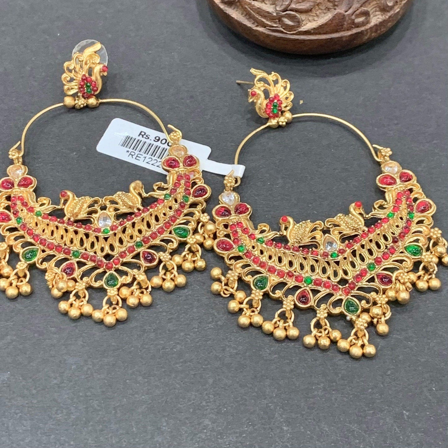 Antique Earrings 357807 - Vijay & Sons