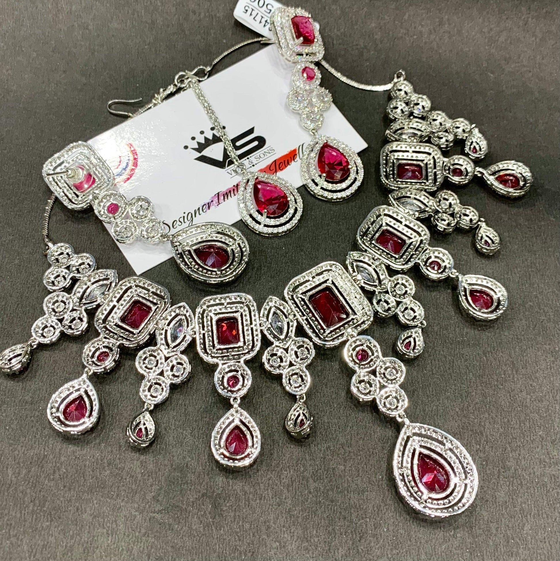 Diamond necklace 1465494 - Vijay & Sons