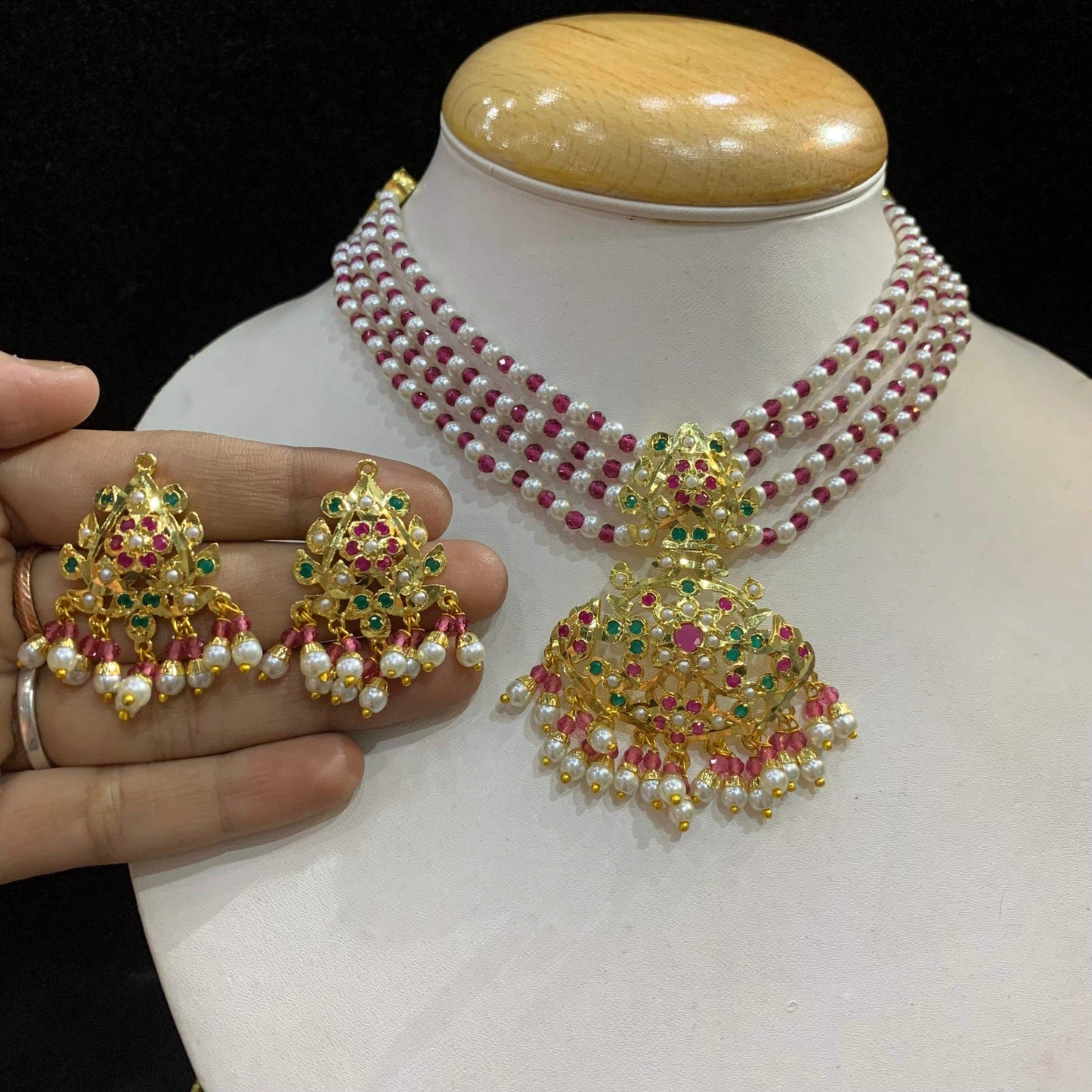 Jadau Necklace Sets 5676678 - Vijay & Sons