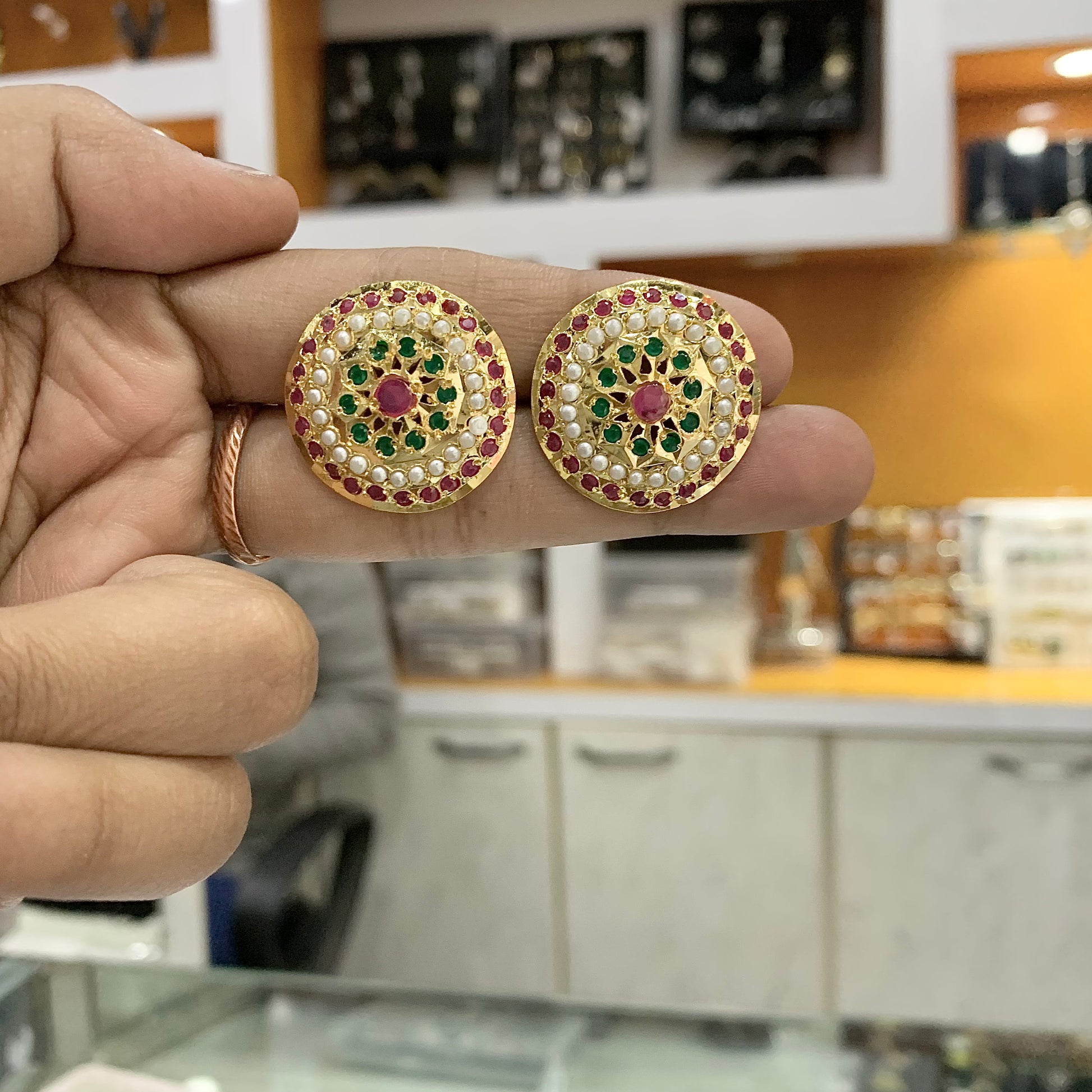 jadau studs 3566770 - Vijay & Sons