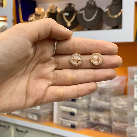 Zircon Earring 452652 - Vijay & Sons