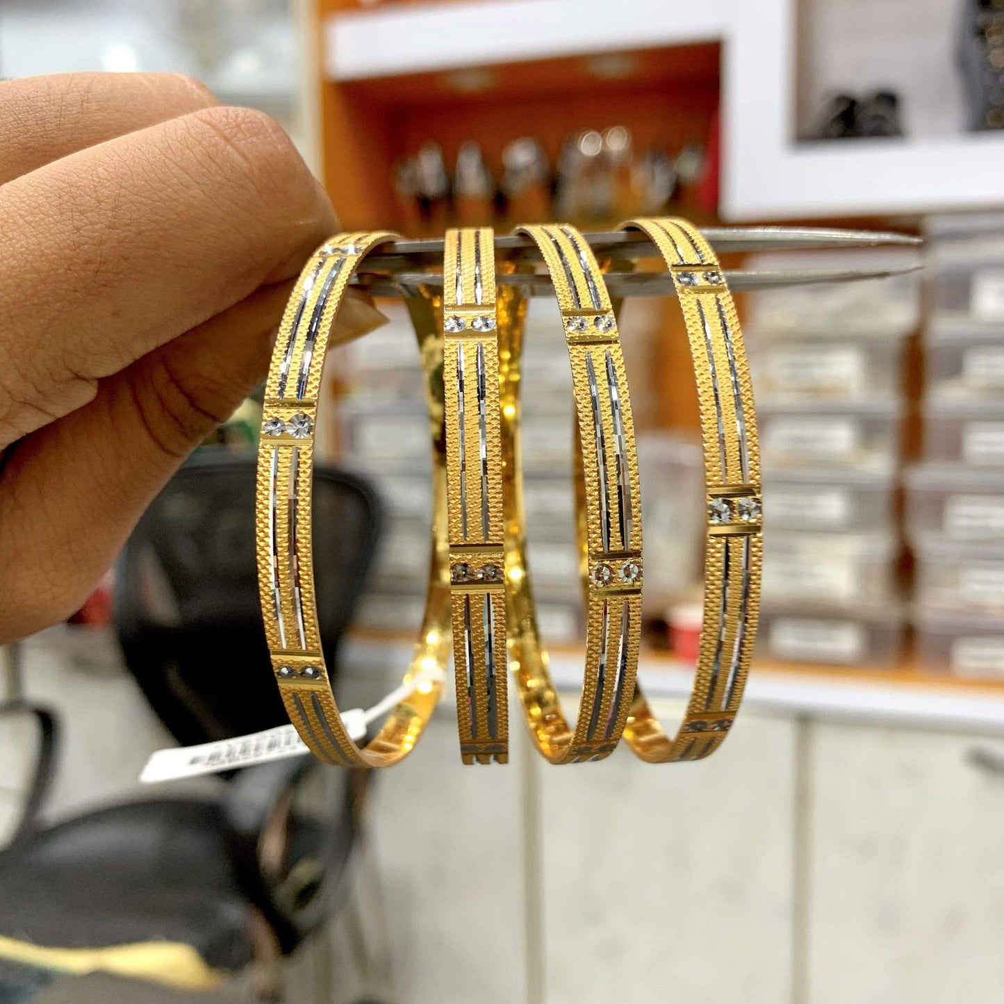 Gold Plated Bangles 6745744 - Vijay & Sons