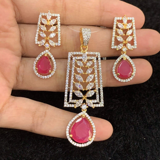 Zircon Pendant Sets 5264666 - Vijay & Sons