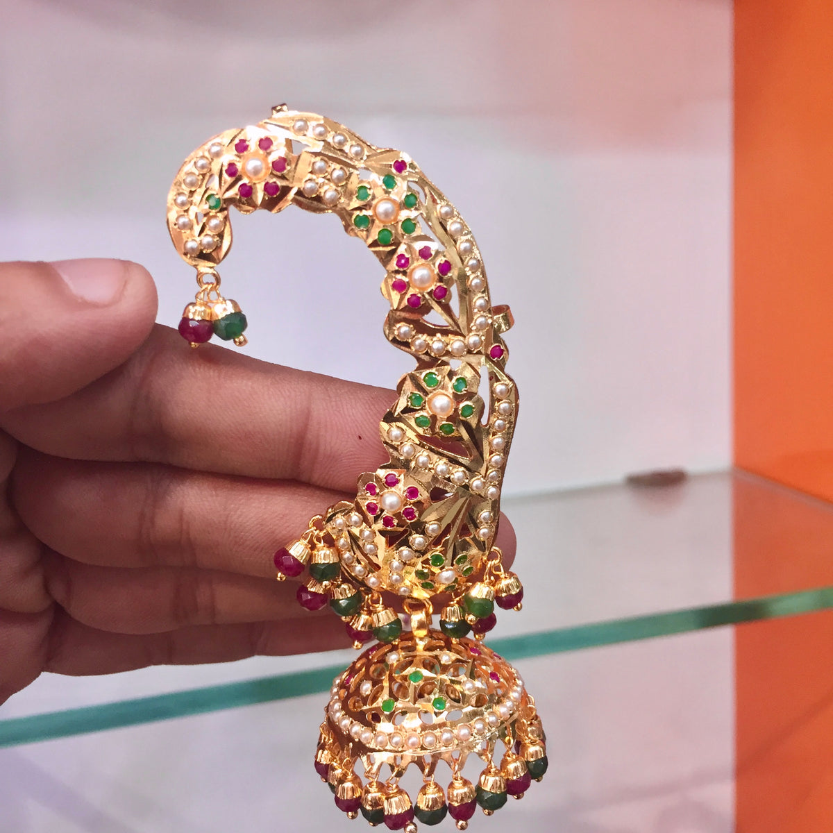 Jadau Earrings 4256677