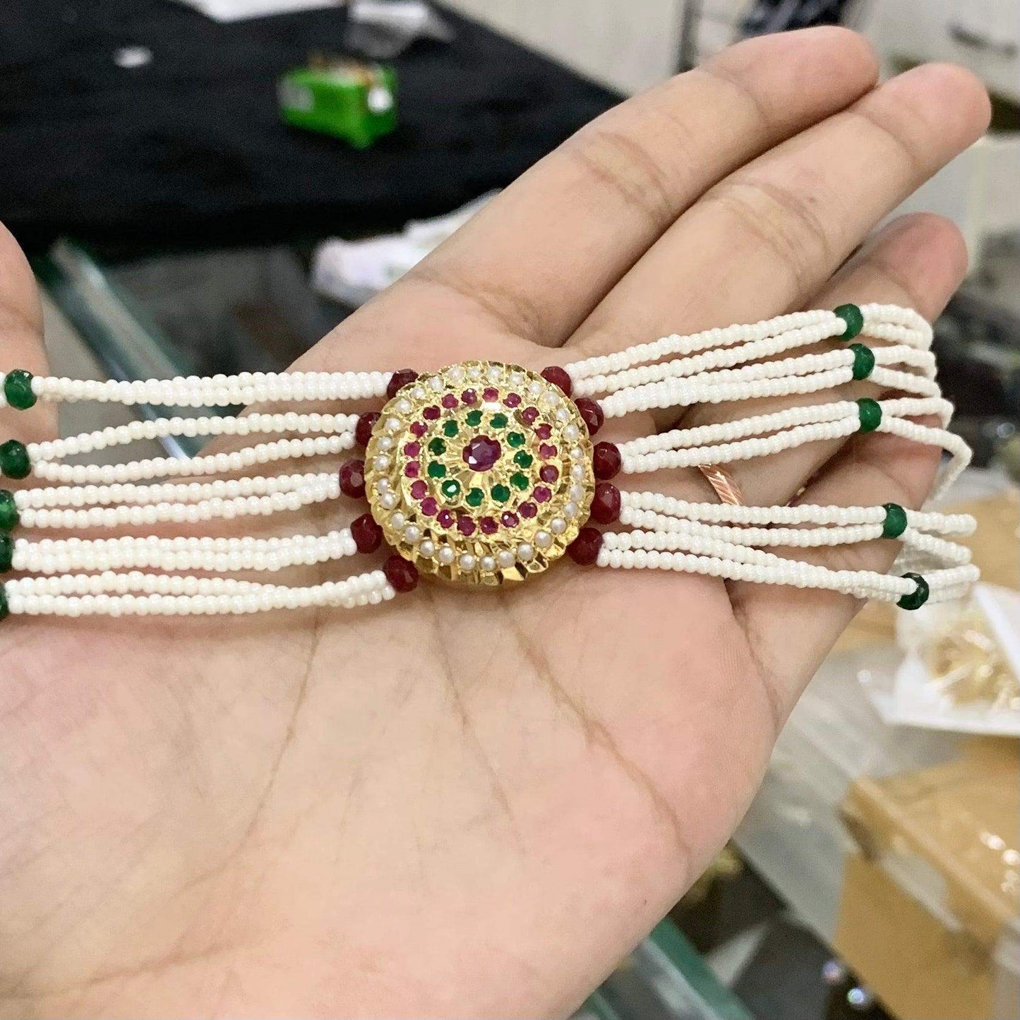 Jadau Necklace Sets 5885447 - Vijay & Sons
