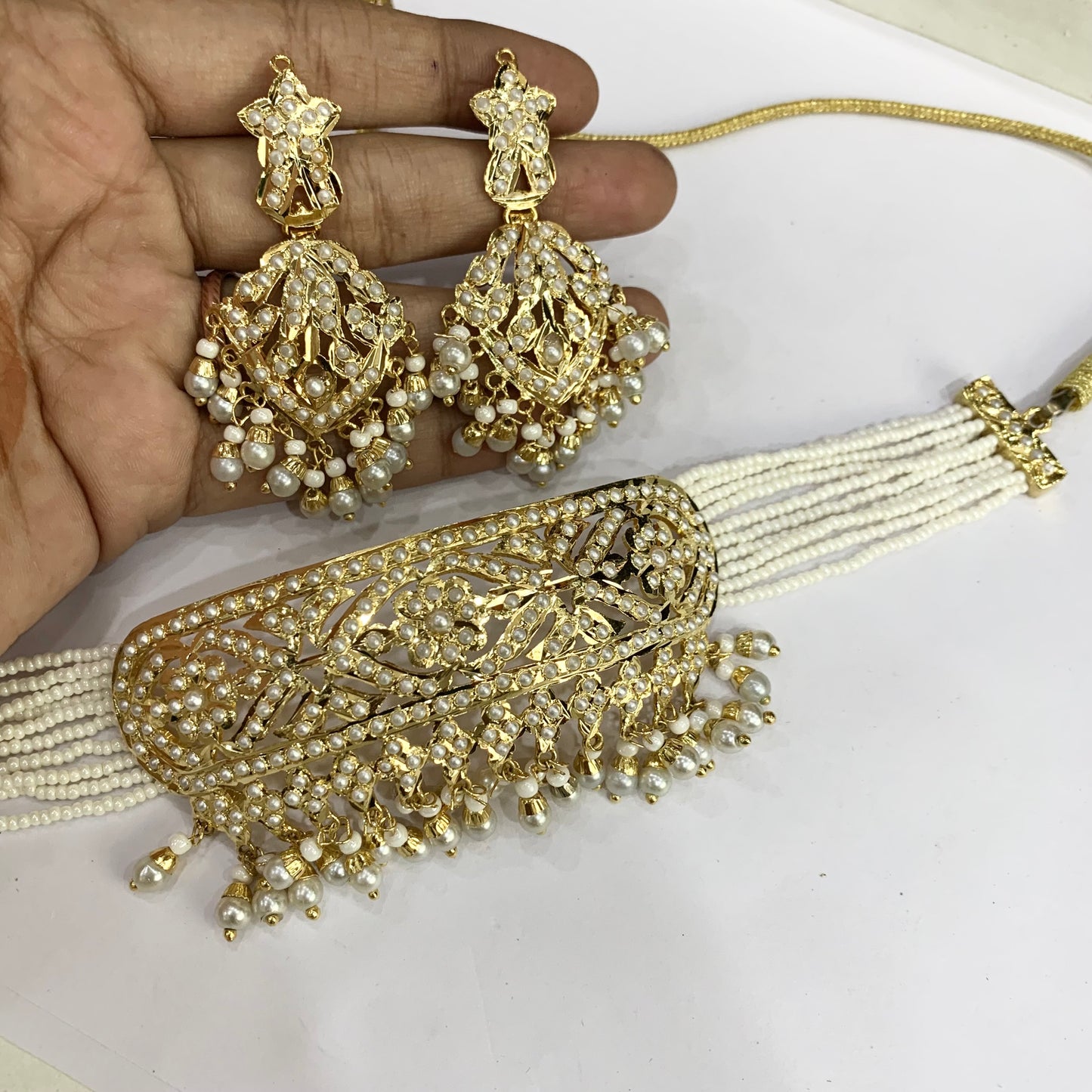 Jadau choker set 4675445