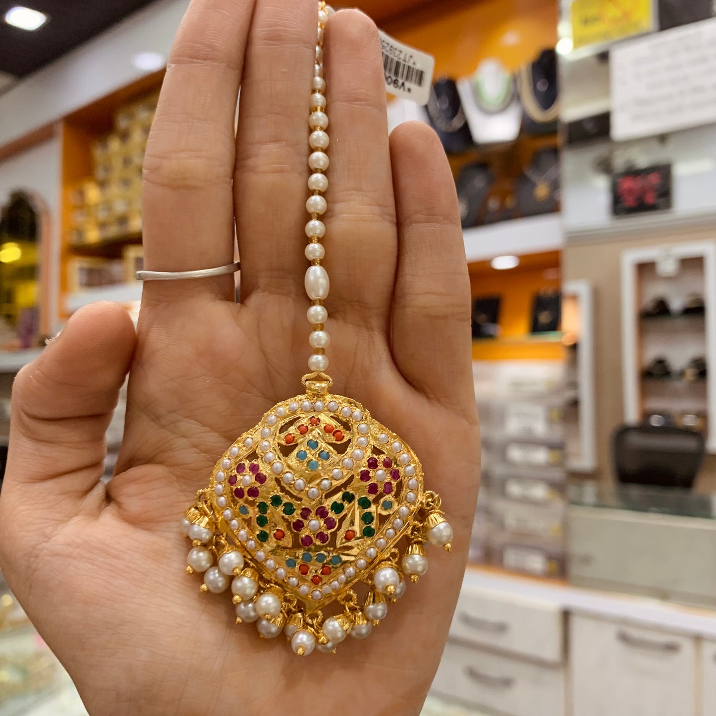 Jadau Maang Tikka 35444