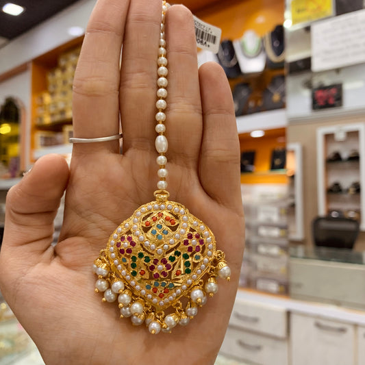 Jadau Maang Tikka 35444