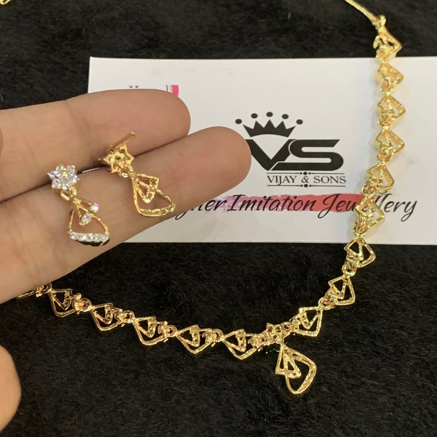 Zircon Necklace Sets 267567