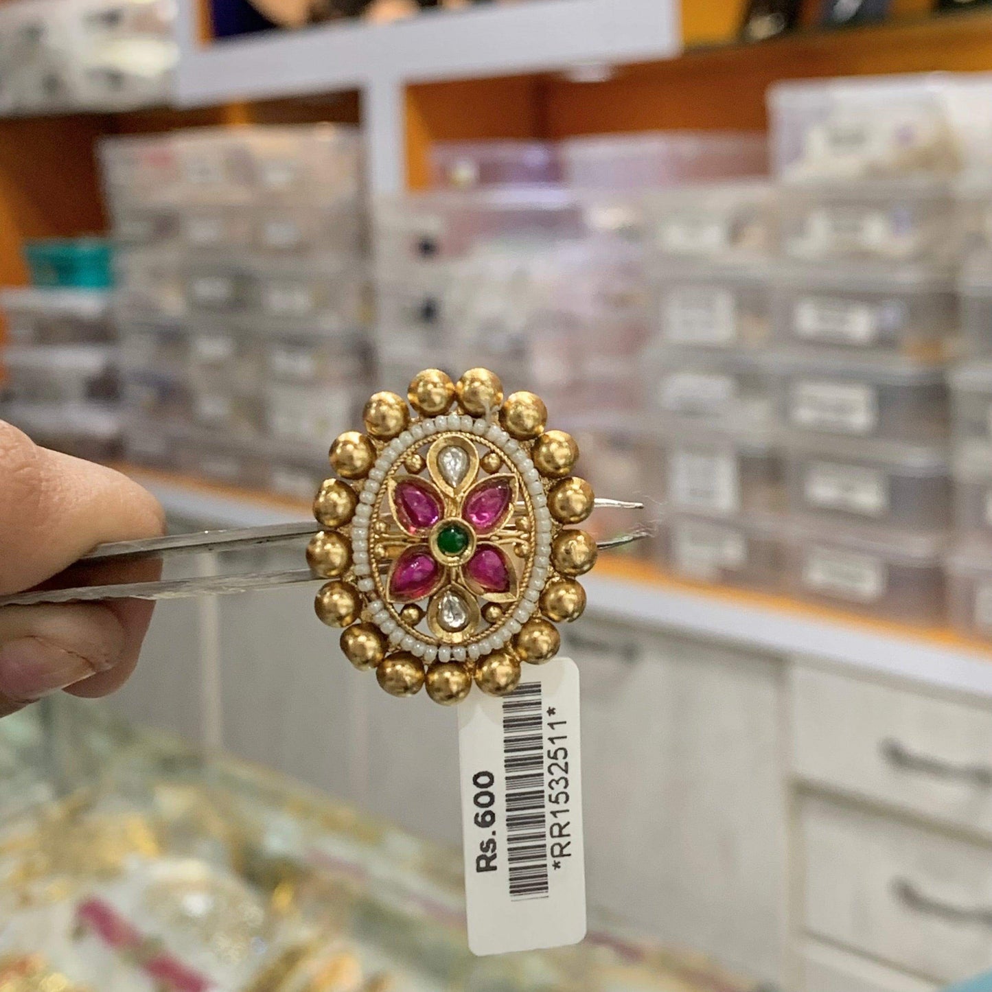 Antique Ring 38503 - Vijay & Sons