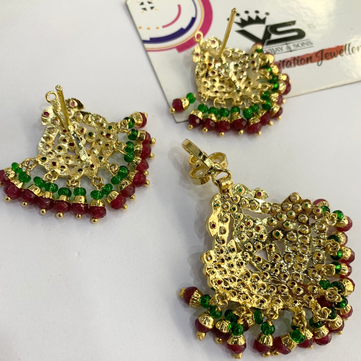 Jadau pendent set 456789100