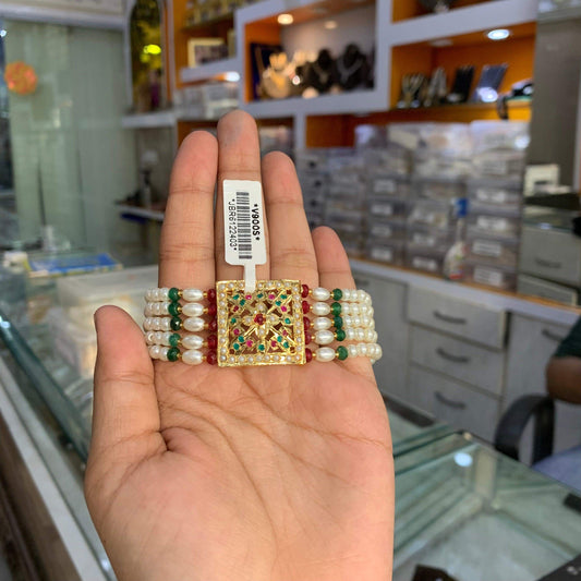 Jadau Bracelet 657454 - Vijay & Sons