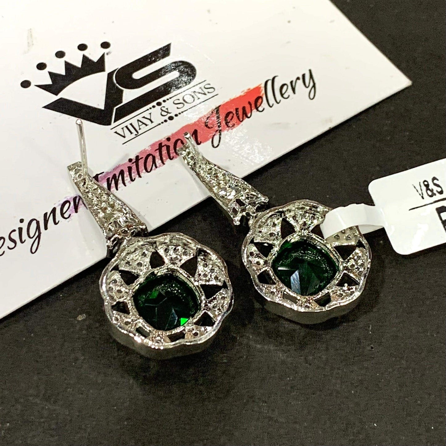 Zircon Earring 466443 - Vijay & Sons