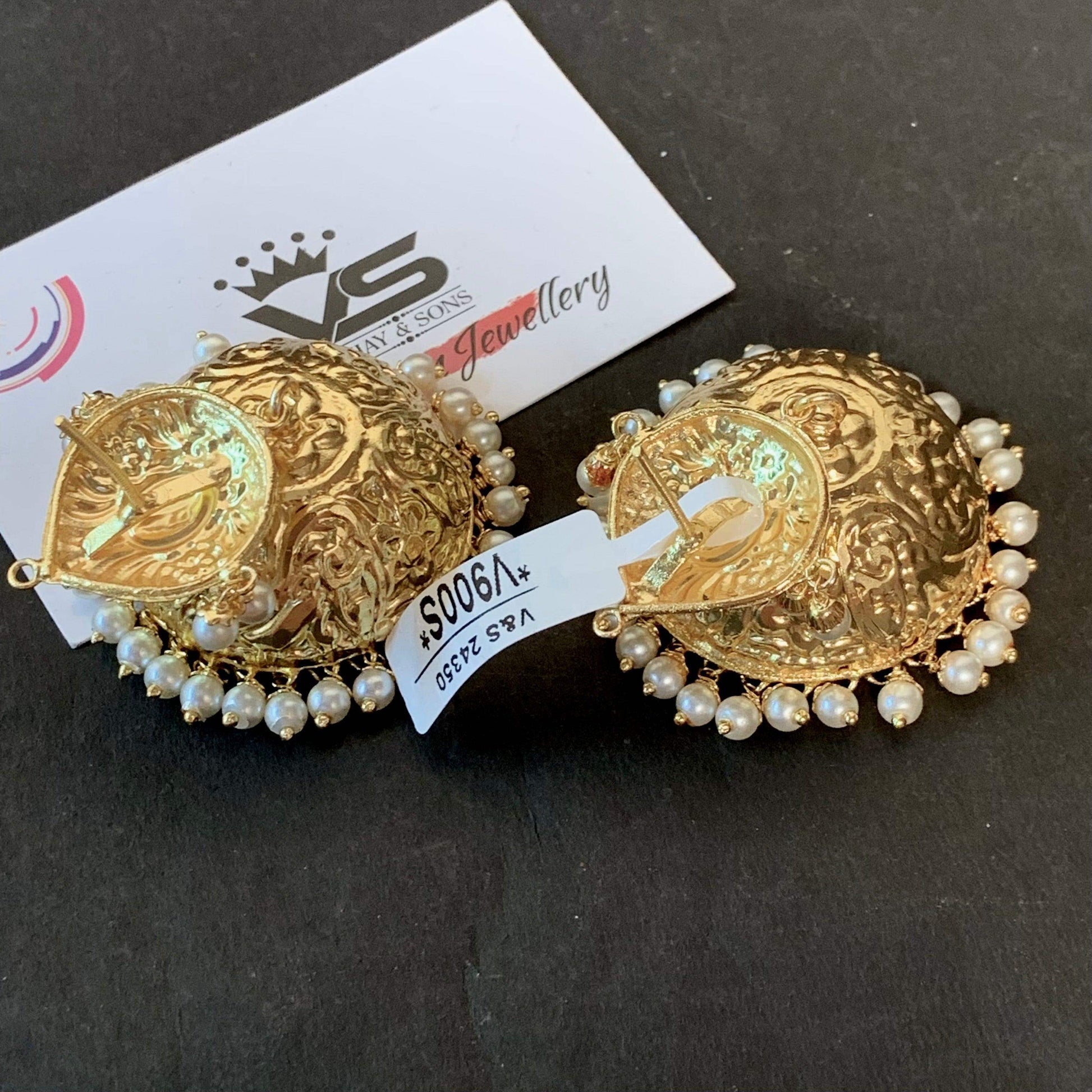 Antique Earrings 5841 - Vijay & Sons