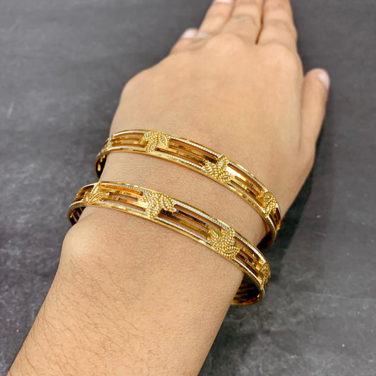 Gold Plated Bangles 577766