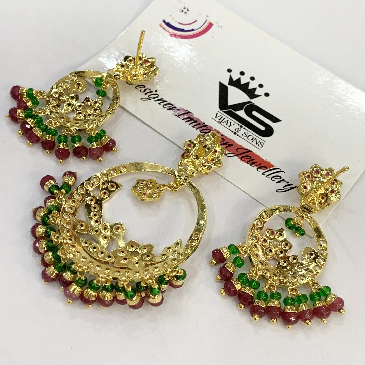 Jadau pendent set 41234