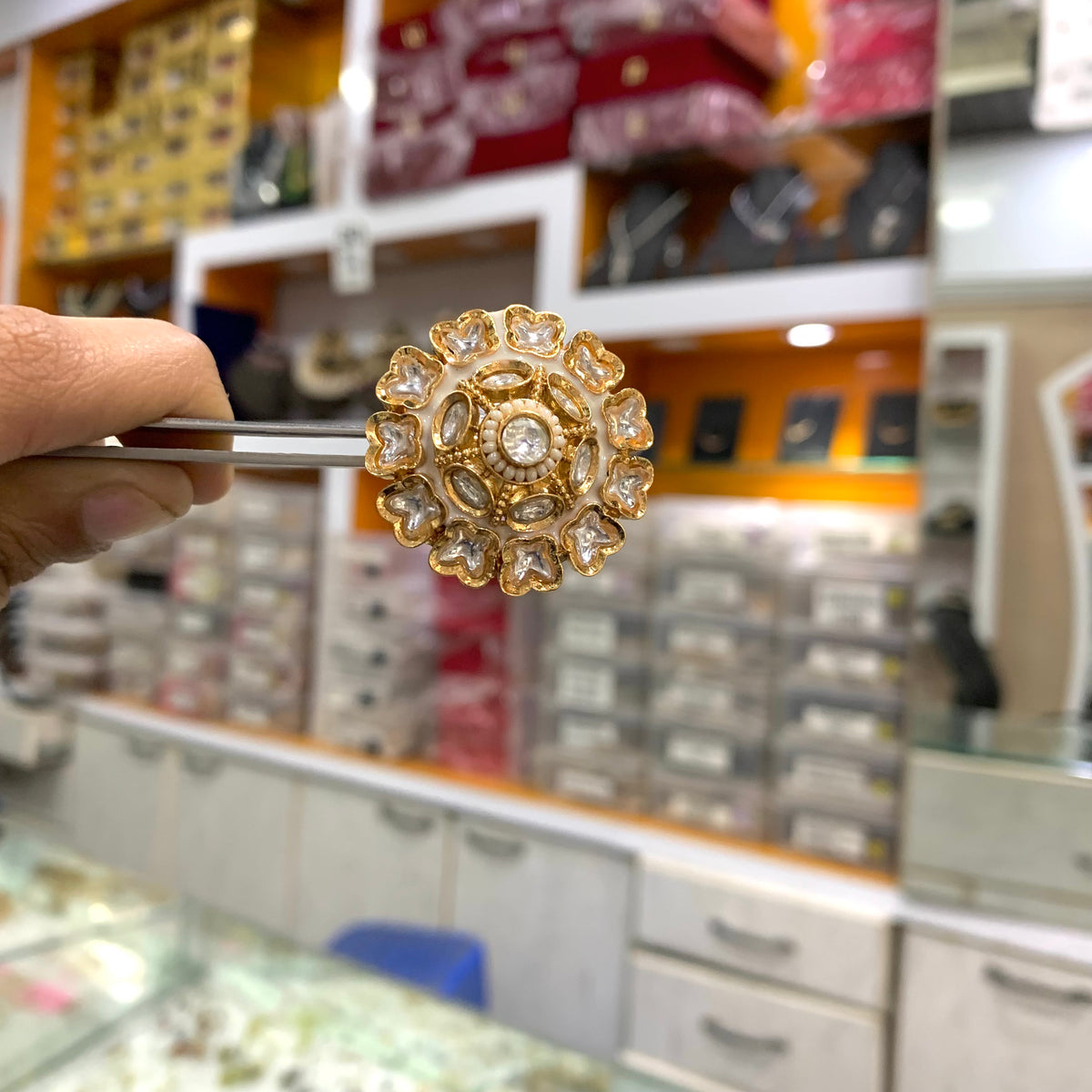 Kundan Rings 9876