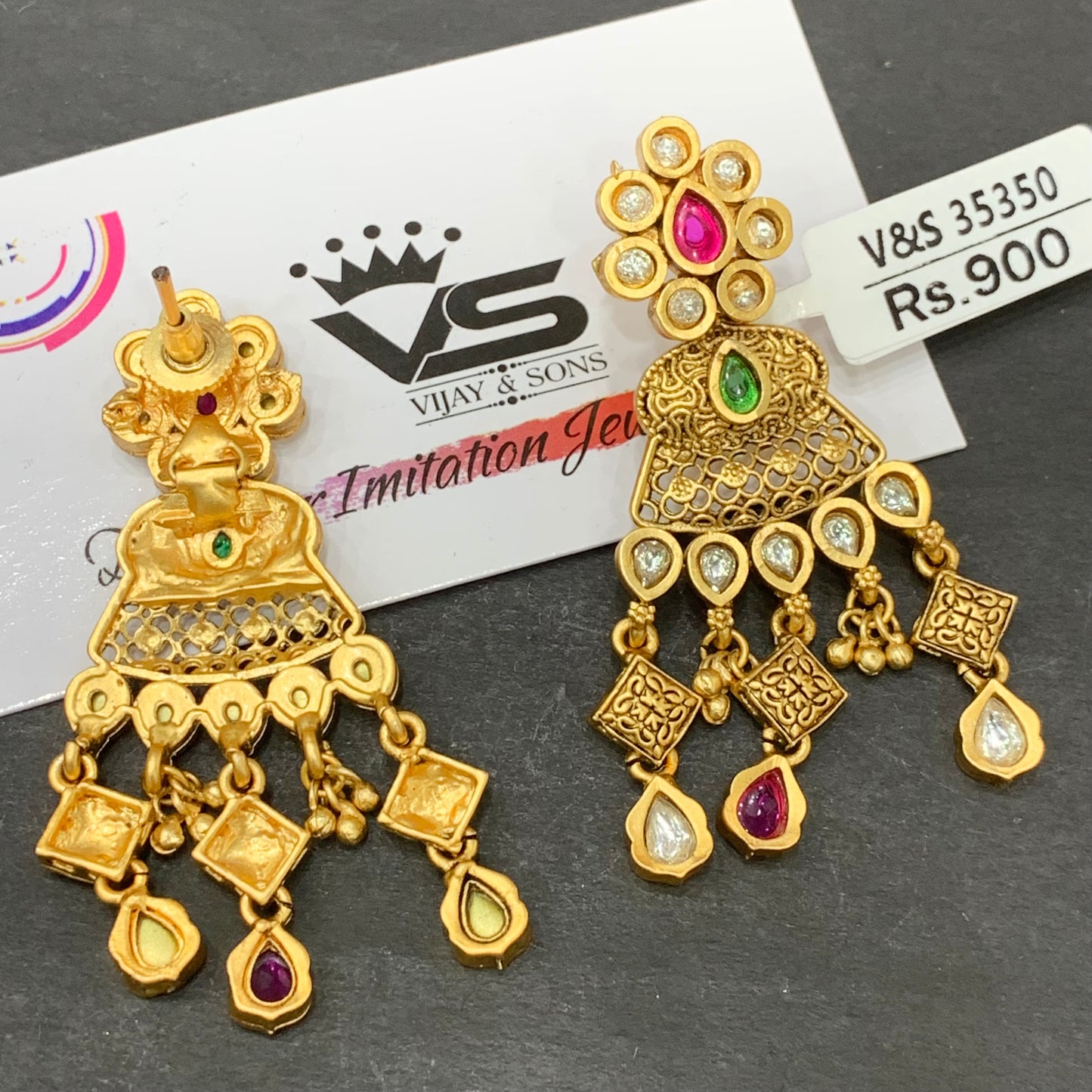 Antique earrings 54433