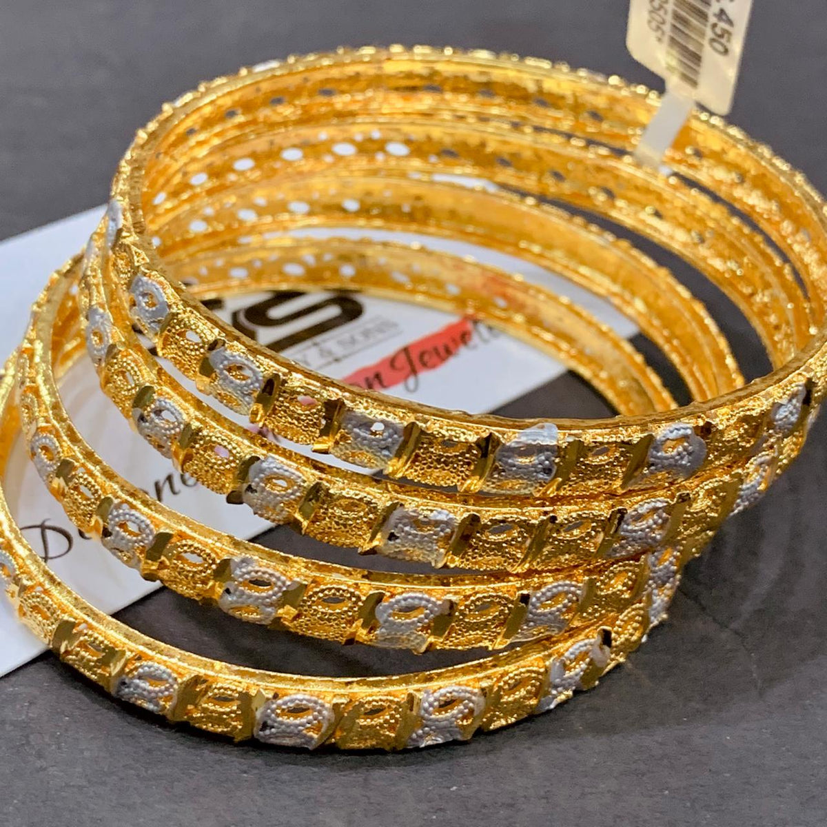 Gold Plated Bangles 46652662