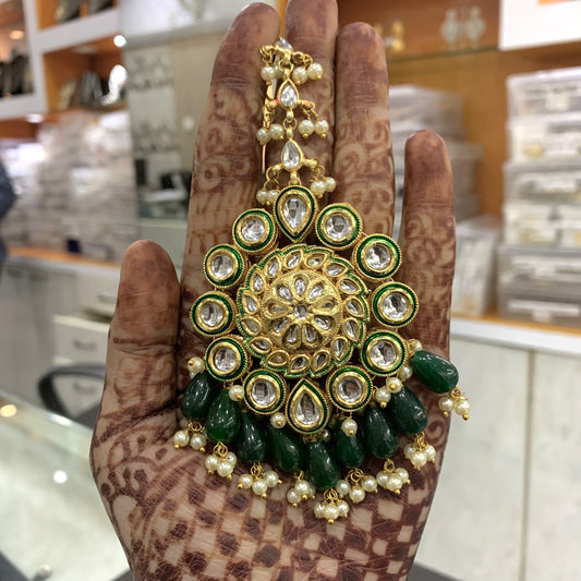 Kundan Maang Tikka 2312 - Vijay & Sons