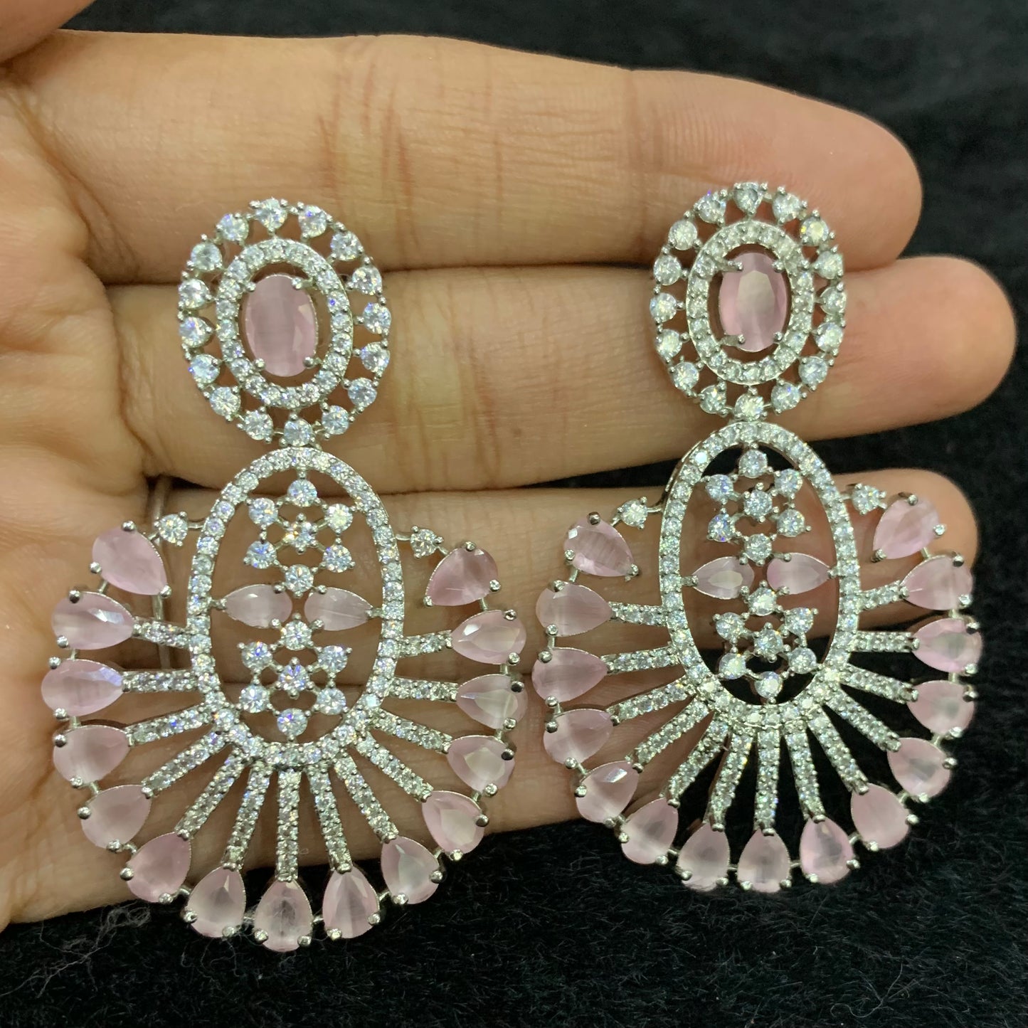 Diamond earrings 669725 - Vijay & Sons