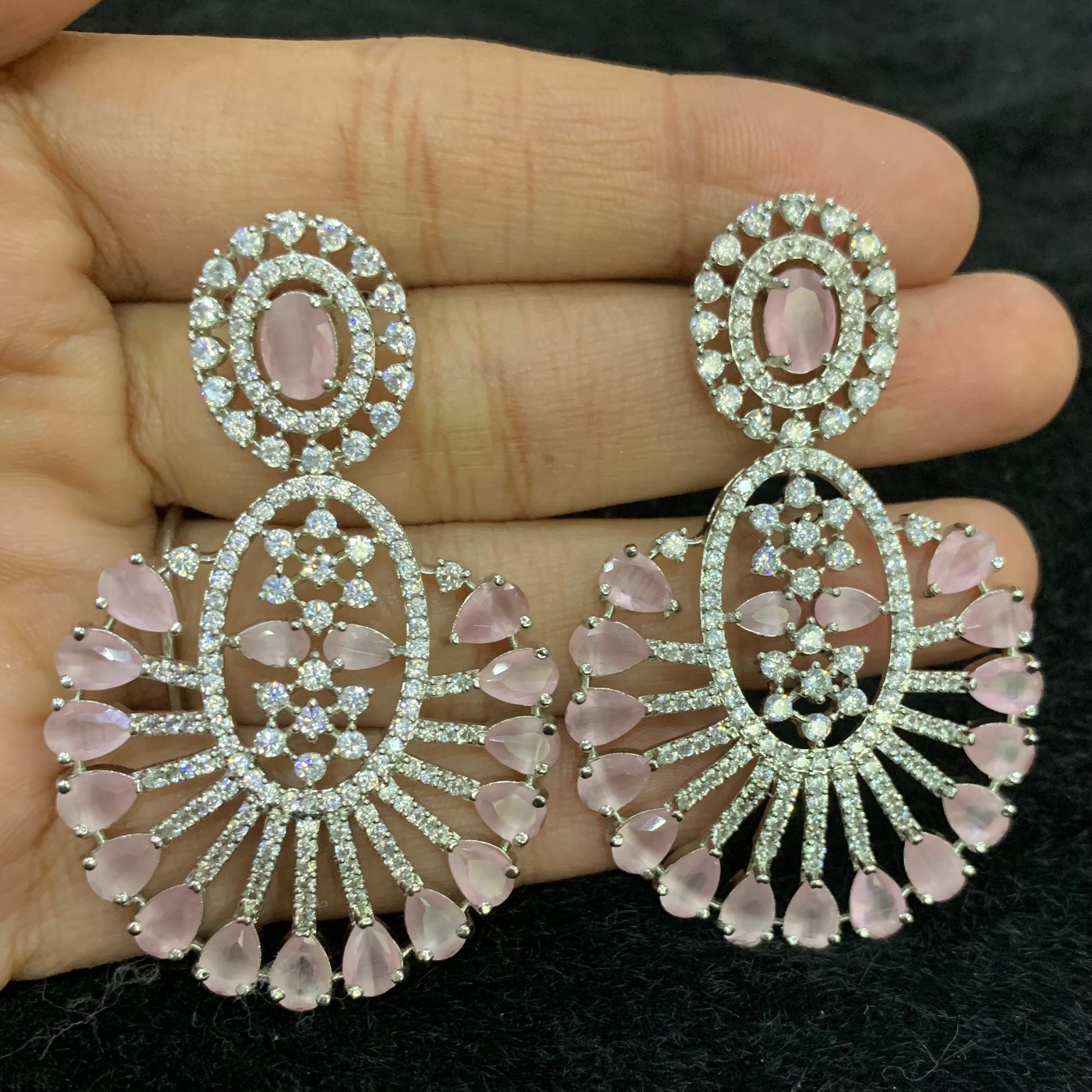 Diamond earrings 669725 - Vijay & Sons