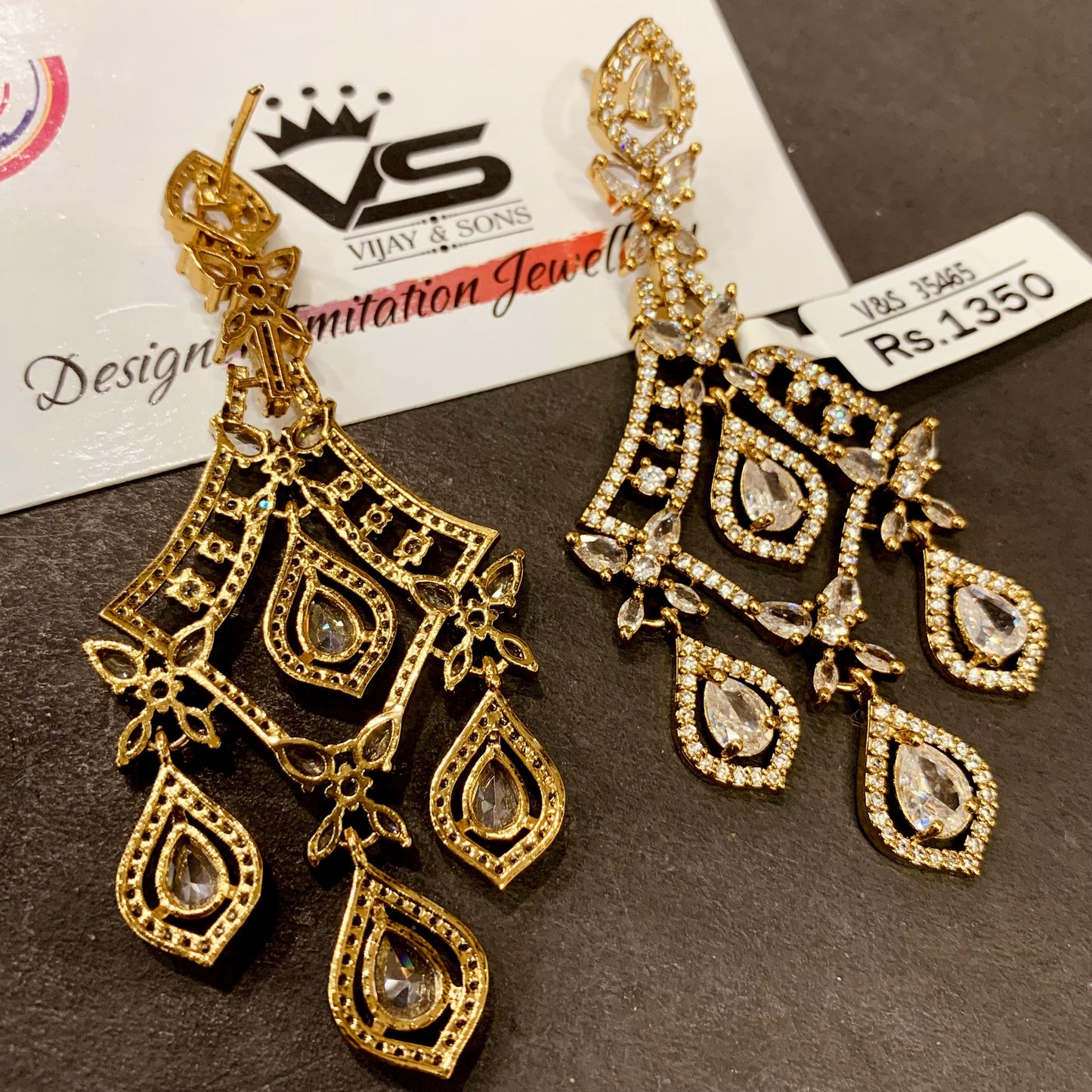 Zircon Necklace Set 44154