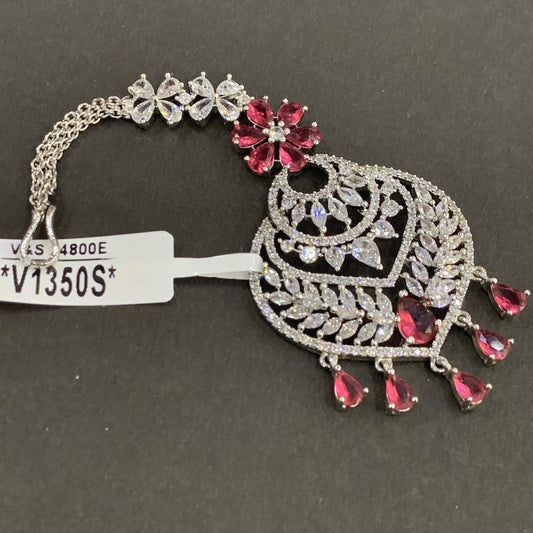 American Diamond Tikka 35651 - Vijay & Sons