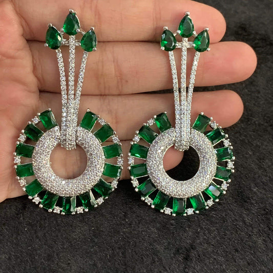 American Diamond Earrings 4543 - Vijay & Sons