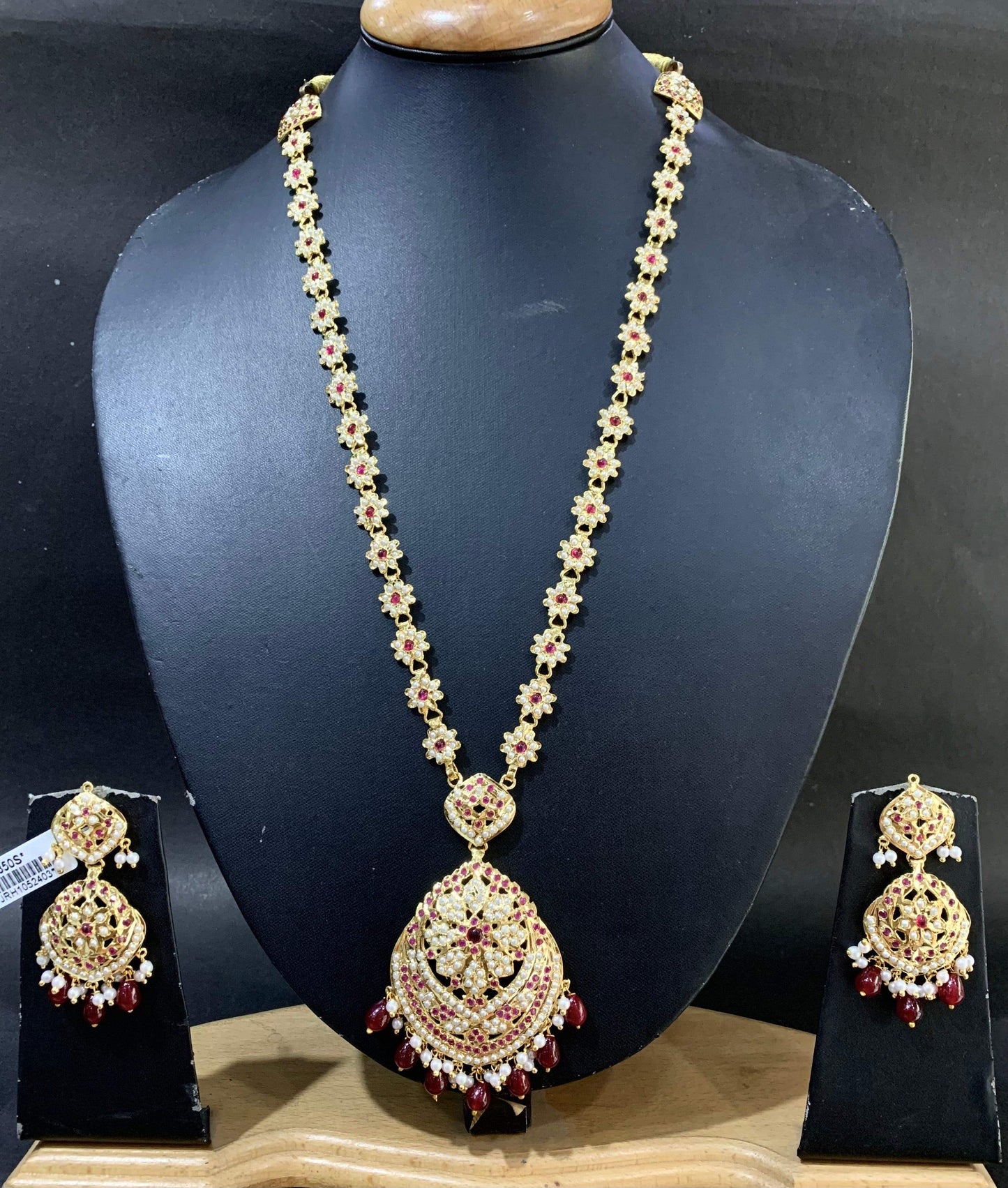 Jadau Rani Haar 355335 - Vijay & Sons