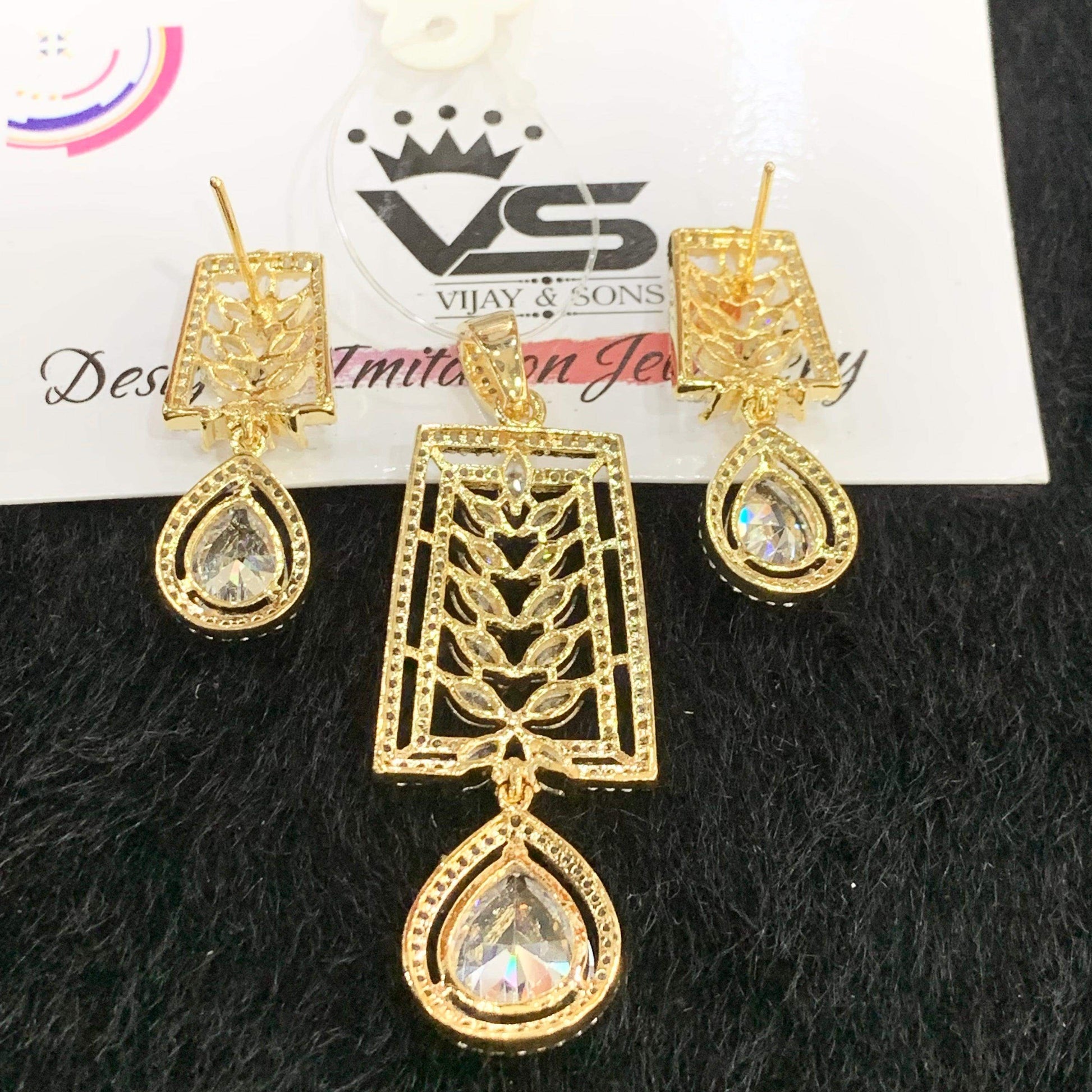 Zircon Pendant Sets 5264666 - Vijay & Sons