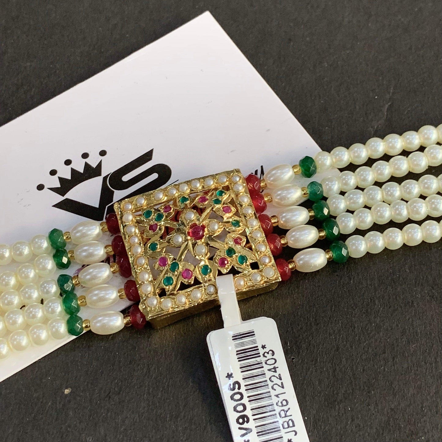 Jadau Bracelet 657454 - Vijay & Sons