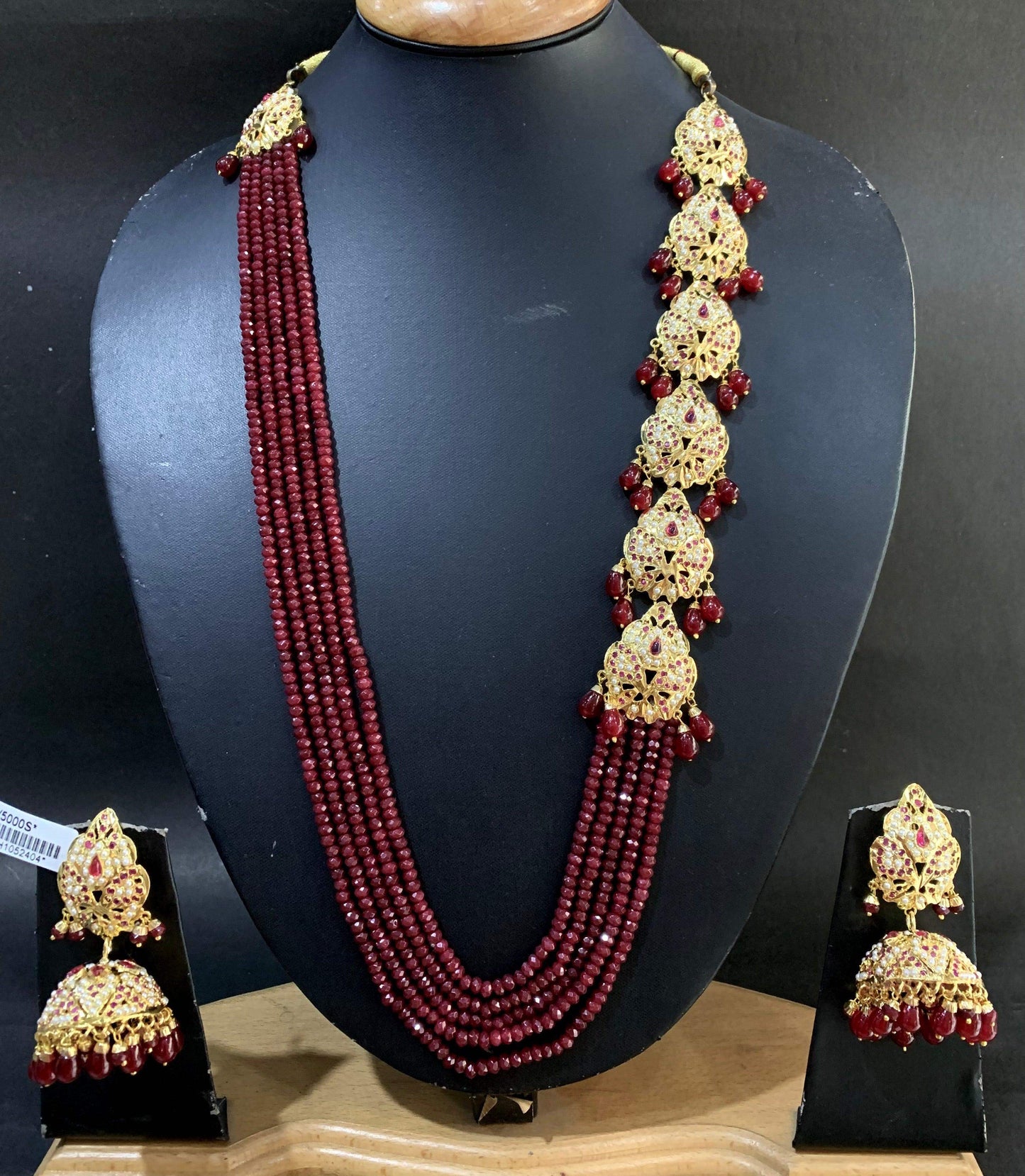 Jadau Rani Haar 244355 - Vijay & Sons