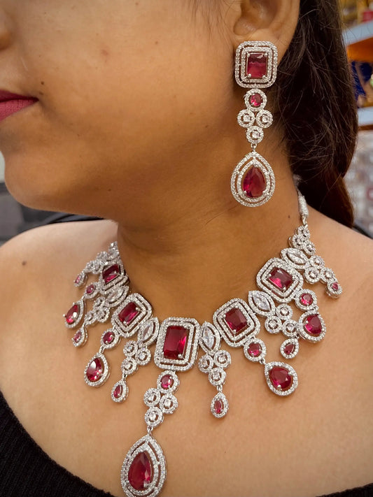 Diamond necklace 1465494 - Vijay & Sons