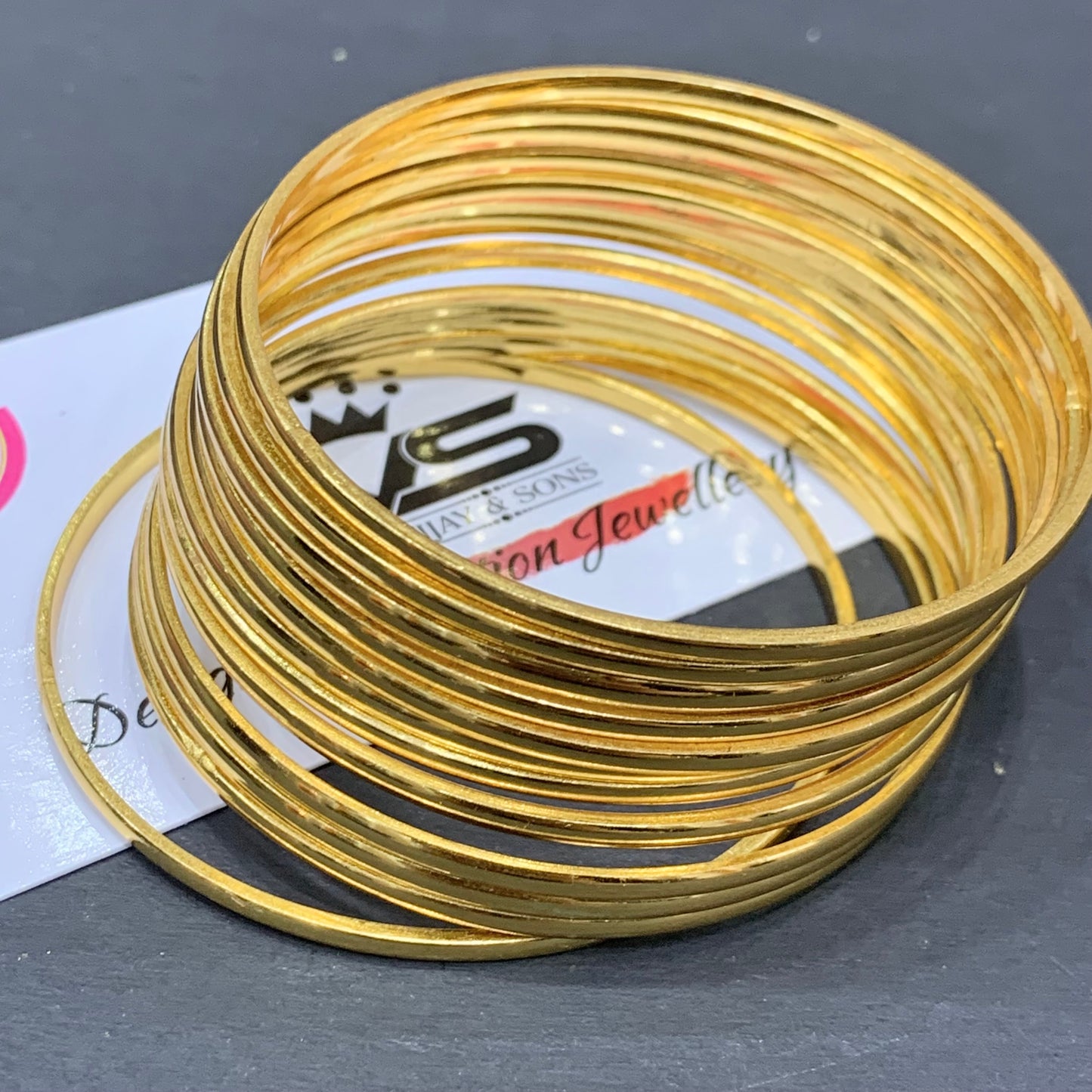 Gold Plated bangles for Women