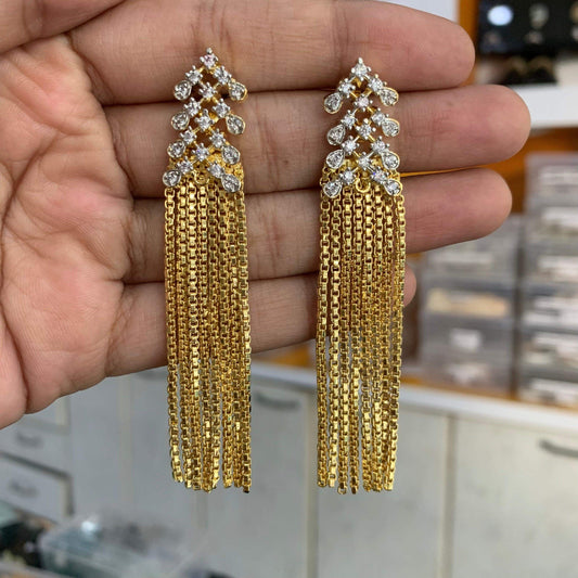 American Diamond Earrings 567765 - Vijay & Sons