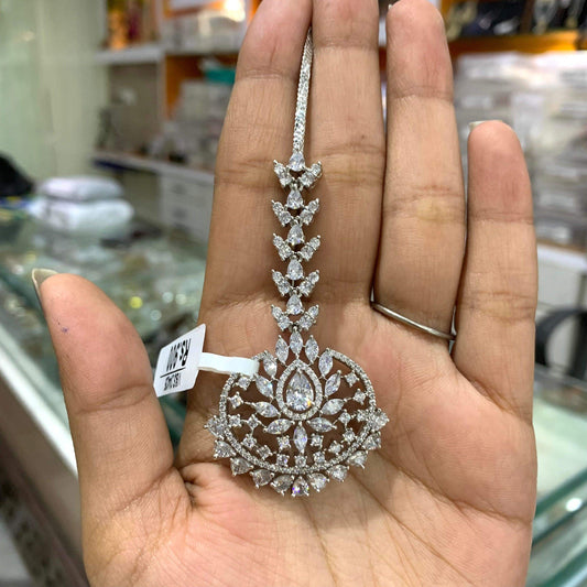 American Diamond Tikka 51024 - Vijay & Sons